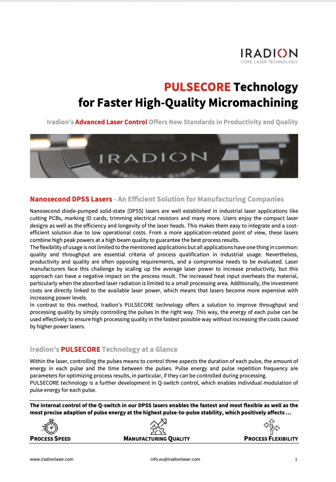 Luxinar Pulsecore® Blizz Air